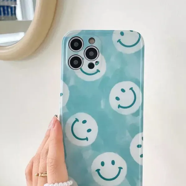 Iphone Cases*Boogzel Clothing Smiley iPhone Case Blue