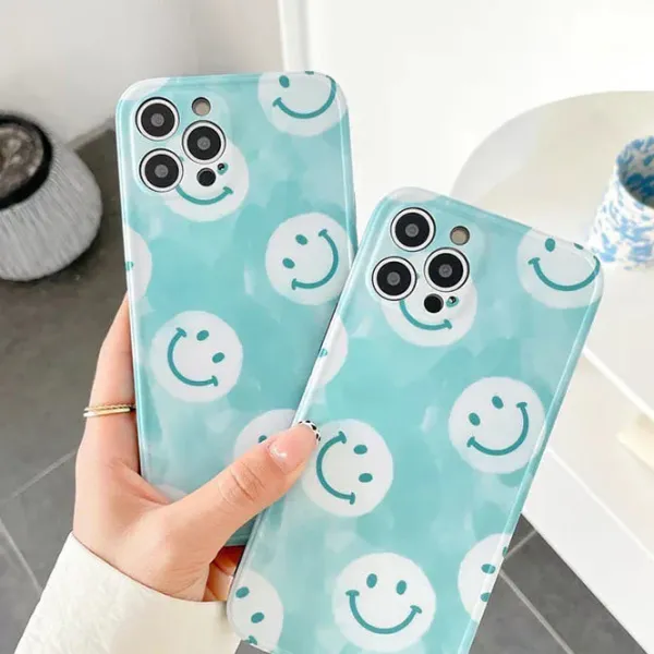 Iphone Cases*Boogzel Clothing Smiley iPhone Case Blue