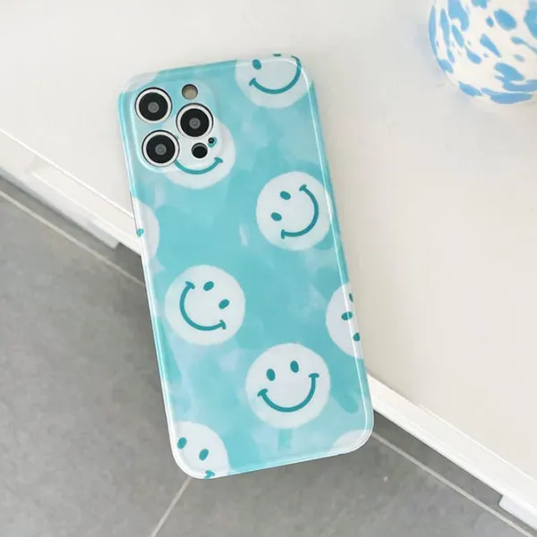 Iphone Cases*Boogzel Clothing Smiley iPhone Case Blue