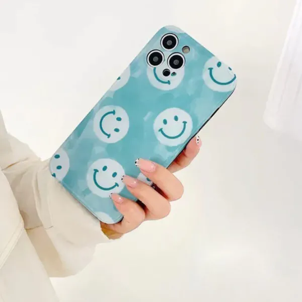Iphone Cases*Boogzel Clothing Smiley iPhone Case Blue