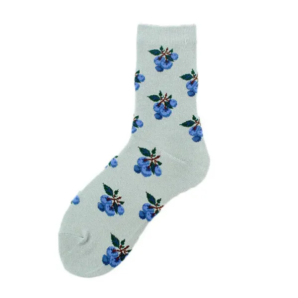 Socks*Boogzel Clothing Blueberry Aesthetic Socks