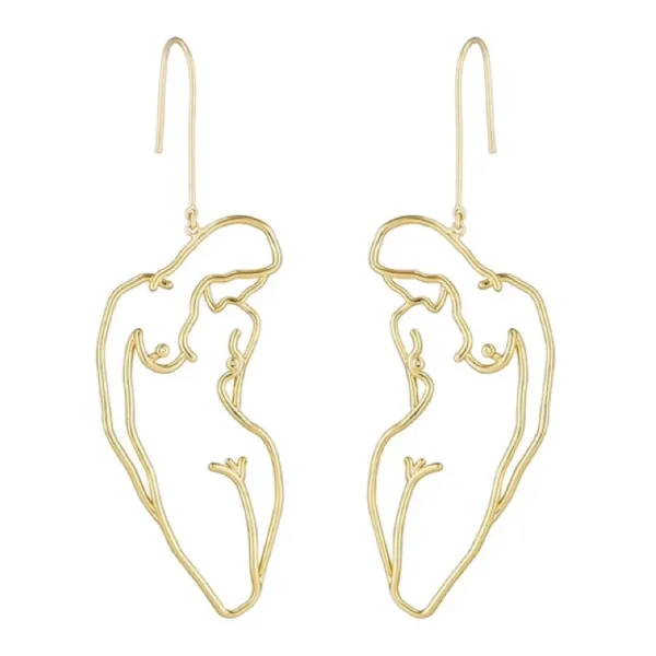 Earrings*Boogzel Clothing Body Outline Earrings