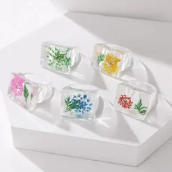 Rings*Boogzel Clothing Botanical Garden Resin Ring