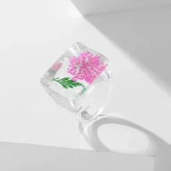 Rings*Boogzel Clothing Botanical Garden Resin Ring