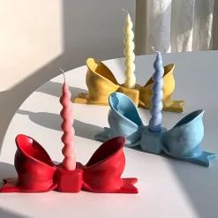 Aesthetic Room Decor*Boogzel Clothing Bow Candle Holder