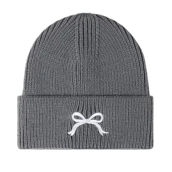 Hats*Boogzel Clothing Bow Embroidery Beanie Hat