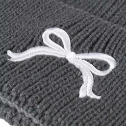 Hats*Boogzel Clothing Bow Embroidery Beanie Hat