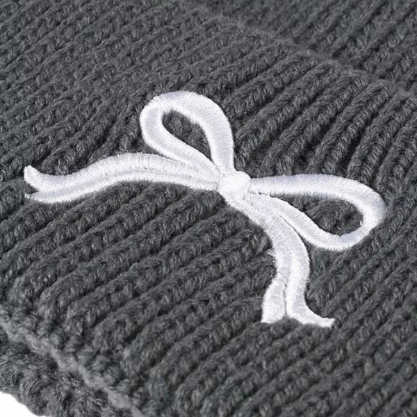 Hats*Boogzel Clothing Bow Embroidery Beanie Hat