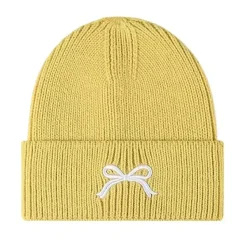 Hats*Boogzel Clothing Bow Embroidery Beanie Hat