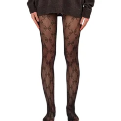 Other*Boogzel Clothing Bow Pattern Fishnet Tights