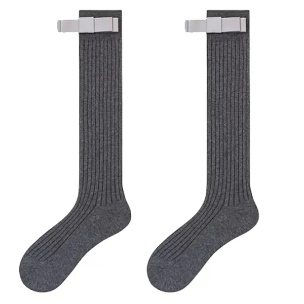 Socks*Boogzel Clothing Bowknot Knee-High Socks