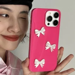 Iphone Cases*Boogzel Clothing Bowknot IPhone Case Pink