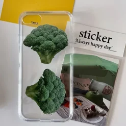Iphone Cases*Boogzel Clothing Broccoli iPhone Case Clear/green