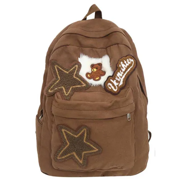 Bags & Purses*Boogzel Clothing Bear Star Backpack Brown