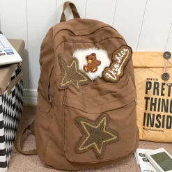 Bags & Purses*Boogzel Clothing Bear Star Backpack Brown
