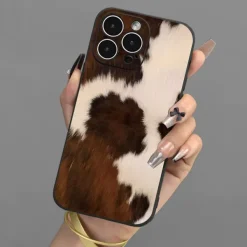 Iphone Cases*Boogzel Clothing Cow Print iPhone Case Brown