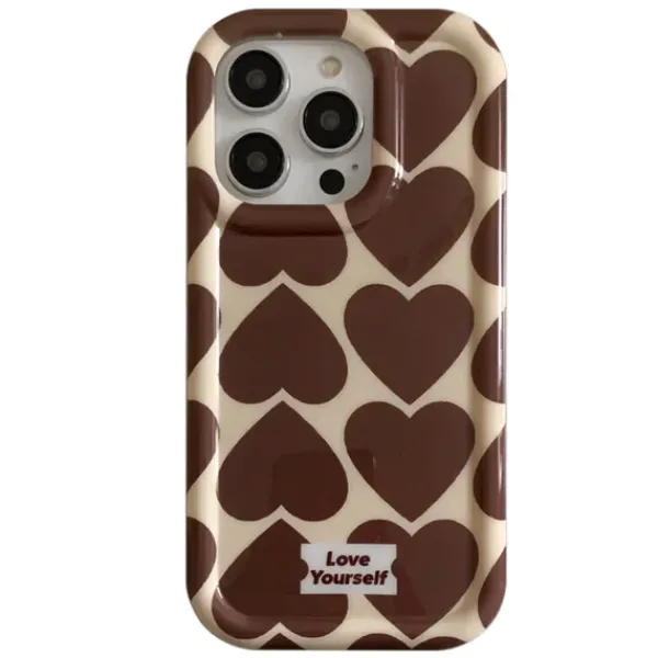 Iphone Cases*Boogzel Clothing Heart IPhone Case Brown