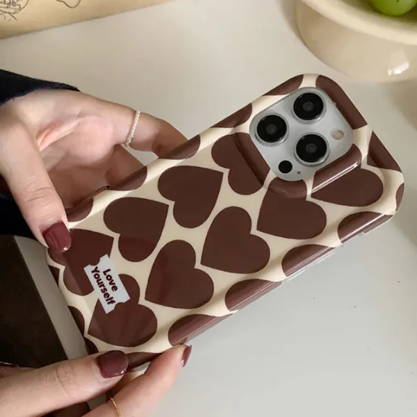 Iphone Cases*Boogzel Clothing Heart IPhone Case Brown