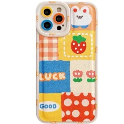 Iphone Cases*Boogzel Clothing Bunny Patchwork iPhone Case