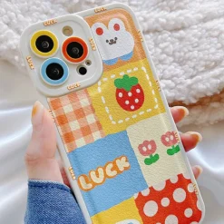 Iphone Cases*Boogzel Clothing Bunny Patchwork iPhone Case