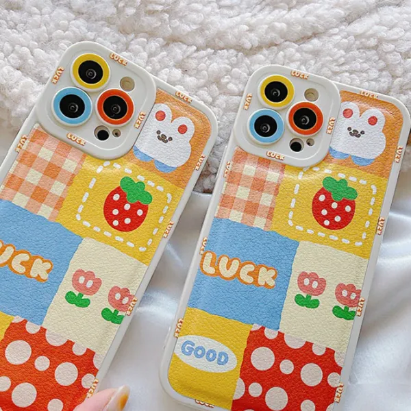 Iphone Cases*Boogzel Clothing Bunny Patchwork iPhone Case