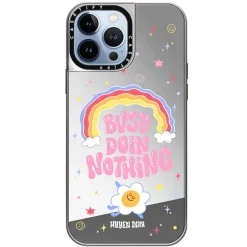 Iphone Cases*Boogzel Clothing Busy Doin' Nothing iPhone Case Rainbow