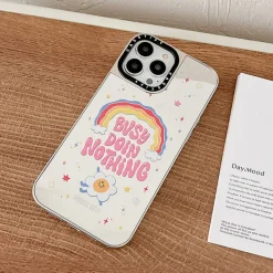 Iphone Cases*Boogzel Clothing Busy Doin' Nothing iPhone Case Rainbow