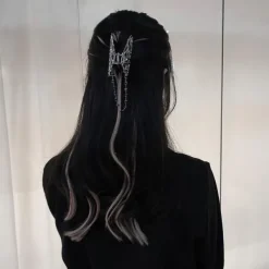 Hair Accessories*Boogzel Clothing Buttefly Chain Hair Claw Silver