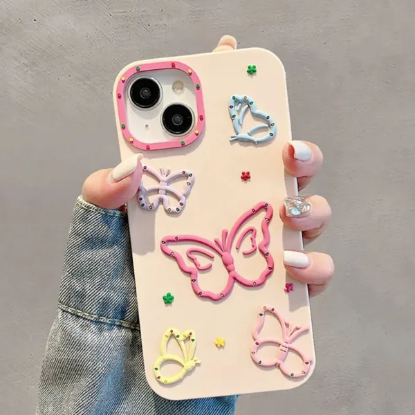 Iphone Cases*Boogzel Clothing Butterfly Aesthetic IPhone Case Pink