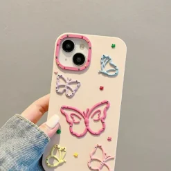 Iphone Cases*Boogzel Clothing Butterfly Aesthetic IPhone Case Pink
