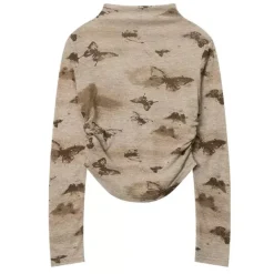 Y2K Tops|Crop Tops*Boogzel Clothing Butterfly Aesthetic Long Sleeve Top