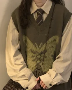 Knit Vests*Boogzel Clothing Butterfly Knit Vest in Green