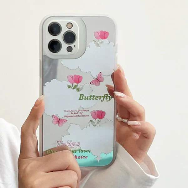 Iphone Cases*Boogzel Clothing Butterfly Mirror iPhone Case