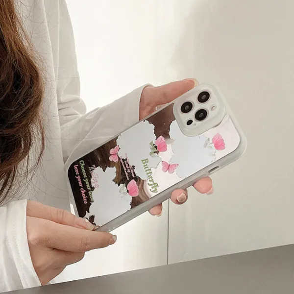 Iphone Cases*Boogzel Clothing Butterfly Mirror iPhone Case