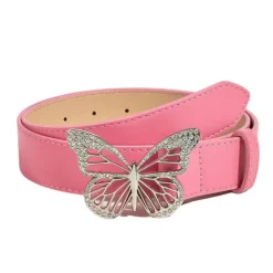 Belts & Chains*Boogzel Clothing Butterfly Rhinestone Buckle Belt