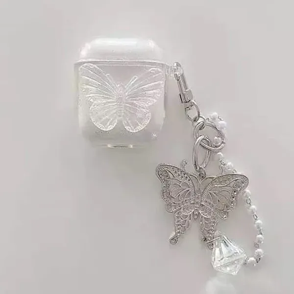 Iphone Cases*Boogzel Clothing Butterfly Airpods Case Transparent