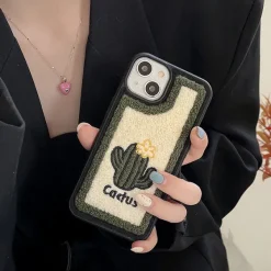 Iphone Cases*Boogzel Clothing Cactus Embroidered iPhone Case