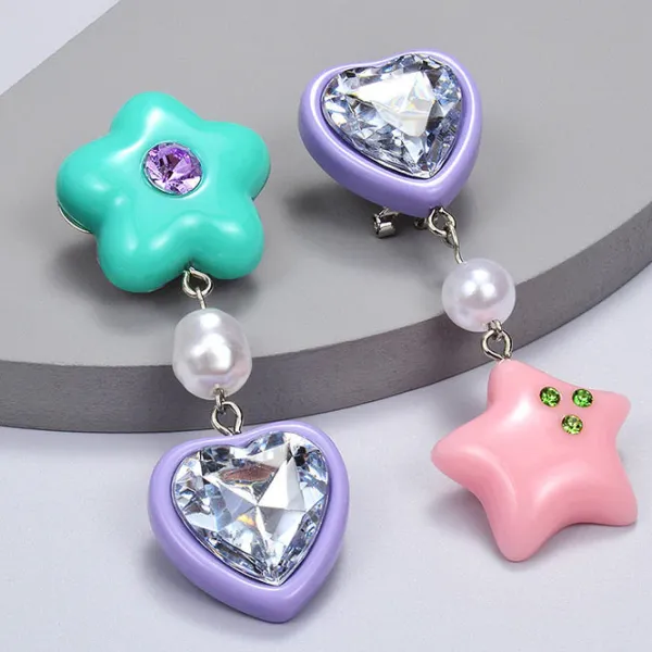 Earrings*Boogzel Clothing Candy Heart Drop Earrings