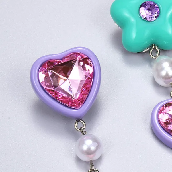 Earrings*Boogzel Clothing Candy Heart Drop Earrings