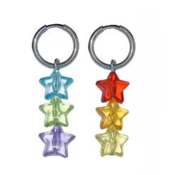 Earrings*Boogzel Clothing Candy Star Beads Earrings Multi