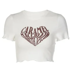 Crop Tops*Boogzel Clothing Caramel Macchiato Crop Top
