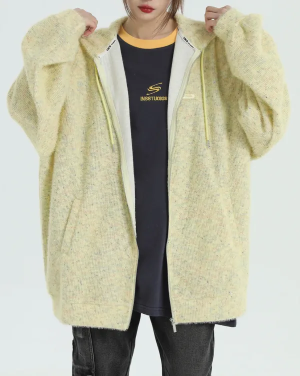 Sweaters|Hoodies*Boogzel Clothing Casual Friday Knit Zip Hoodie