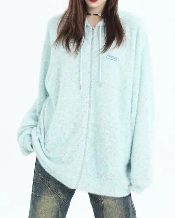 Sweaters|Hoodies*Boogzel Clothing Casual Friday Knit Zip Hoodie