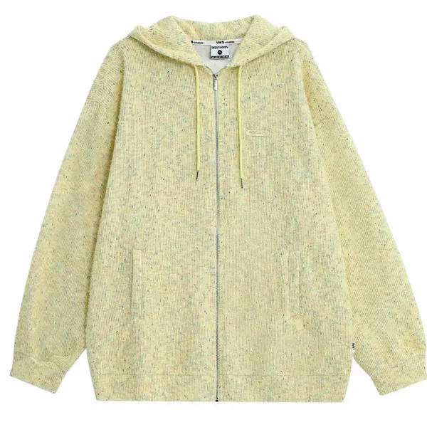 Sweaters|Hoodies*Boogzel Clothing Casual Friday Knit Zip Hoodie