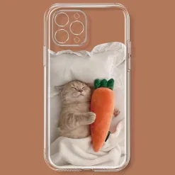 Iphone Cases*Boogzel Clothing Cat & Carrot iPhone Case