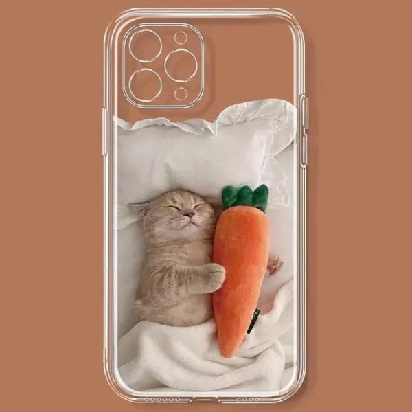 Iphone Cases*Boogzel Clothing Cat & Carrot iPhone Case