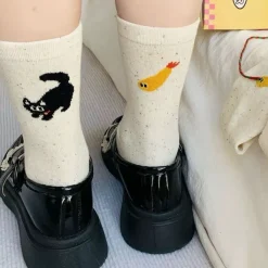Socks*Boogzel Clothing Cat & Shrimp Socks