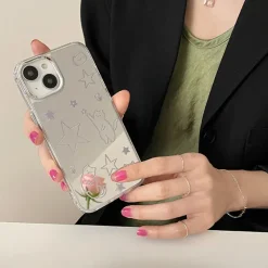 Iphone Cases*Boogzel Clothing Cat & Star iPhone Case Silver