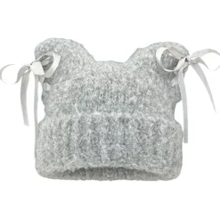 Hats*Boogzel Clothing Cat Ear Beanie with Bows