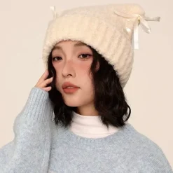 Hats*Boogzel Clothing Cat Ear Beanie with Bows